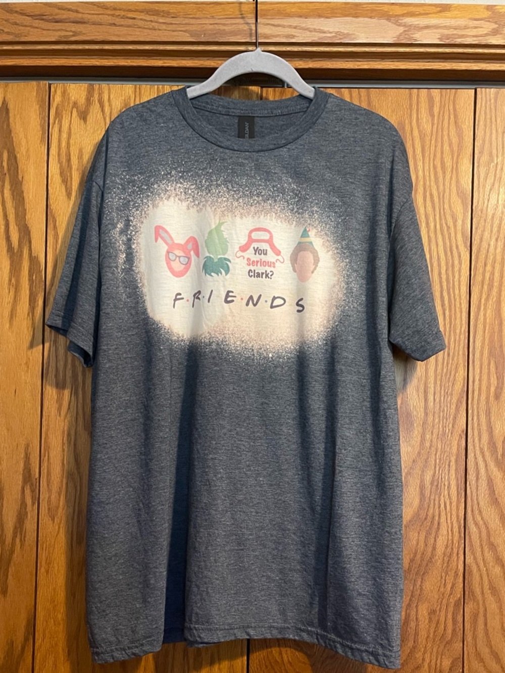 Gildan Softstyle Heather Charcoal Gray Tee